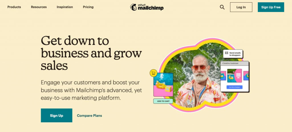 MailChimp’s email marketing Software