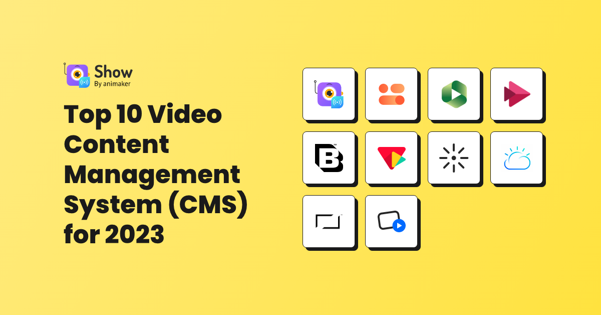 Top 10 Video Content Management System (CMS) for 2023