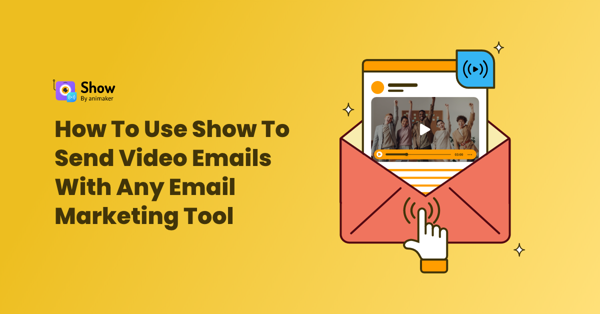 Send Video Email with Email Marketing Tool