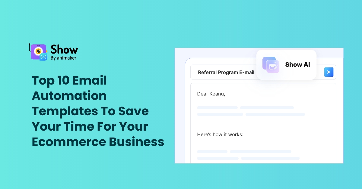 Top 10 Email automation templates to save your time for your Ecommerce Business