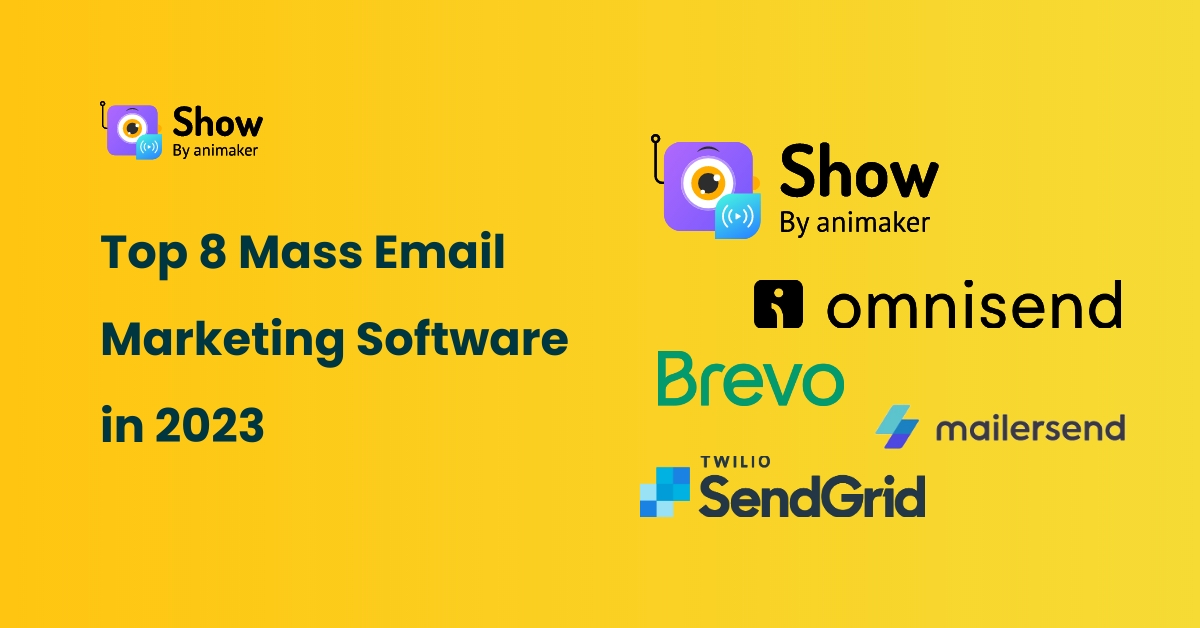 Top 8 Mass Email Marketing Software in 2023