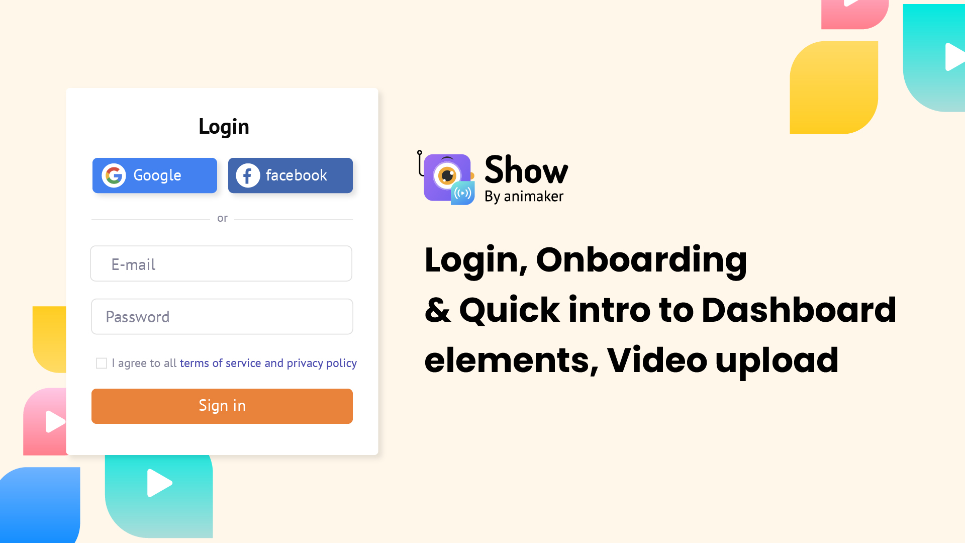 Login And Learn How To Use Show By Animaker | Show Tutorials